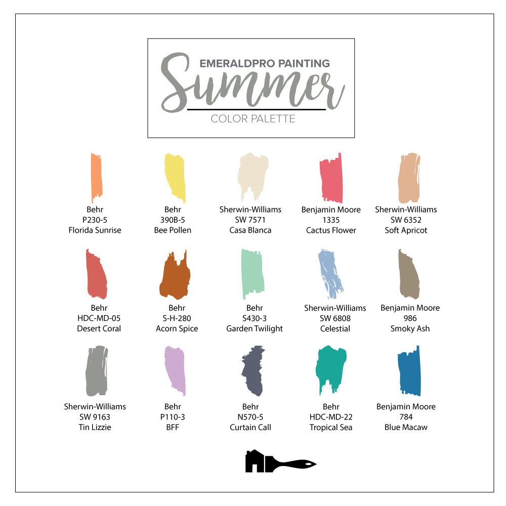 Summer 2021 Color Palette